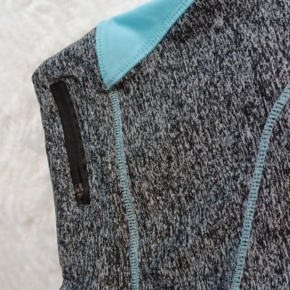 Win Win Sport Gray &  Green Woman's Yoga  Leggings M  New - Picture 7 of 7